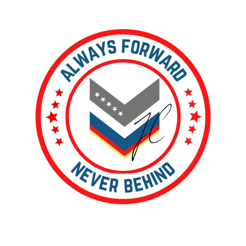 Always forward, never behind
