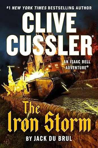 clive cussler iron storm jack de brul thriller books