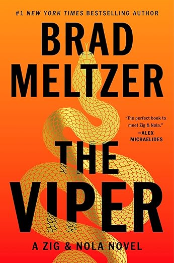 brad meltzer the viper thriller books 2026